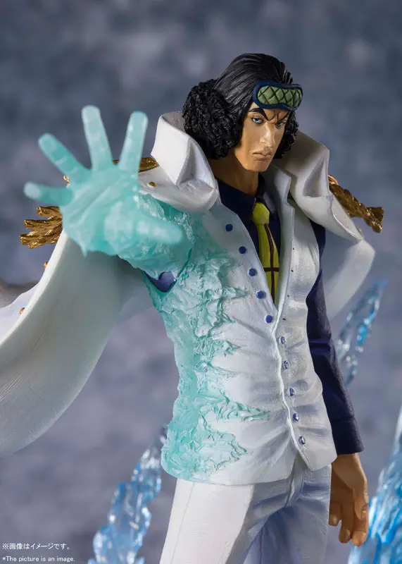 Коллекционная Фигурка BANDAI SPIRITS Figuarts ZERO-&quot3 адмирала" Kuzan -Aokiji-от &quotONE PIECE" 100%