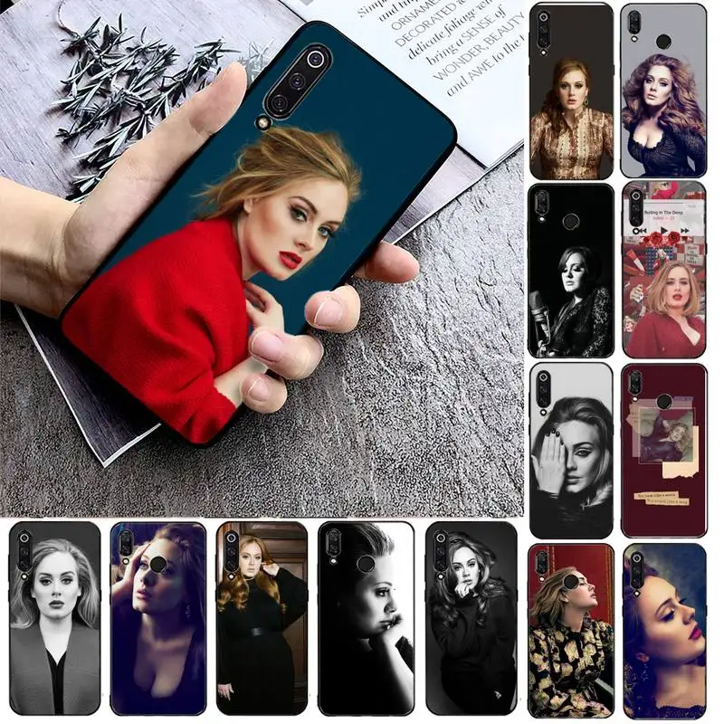 

Singer Adele Adkins Phone Case For Xiaomi max3 mi 9 se mi8 F1 9SE 10 lite F1 Back Coque