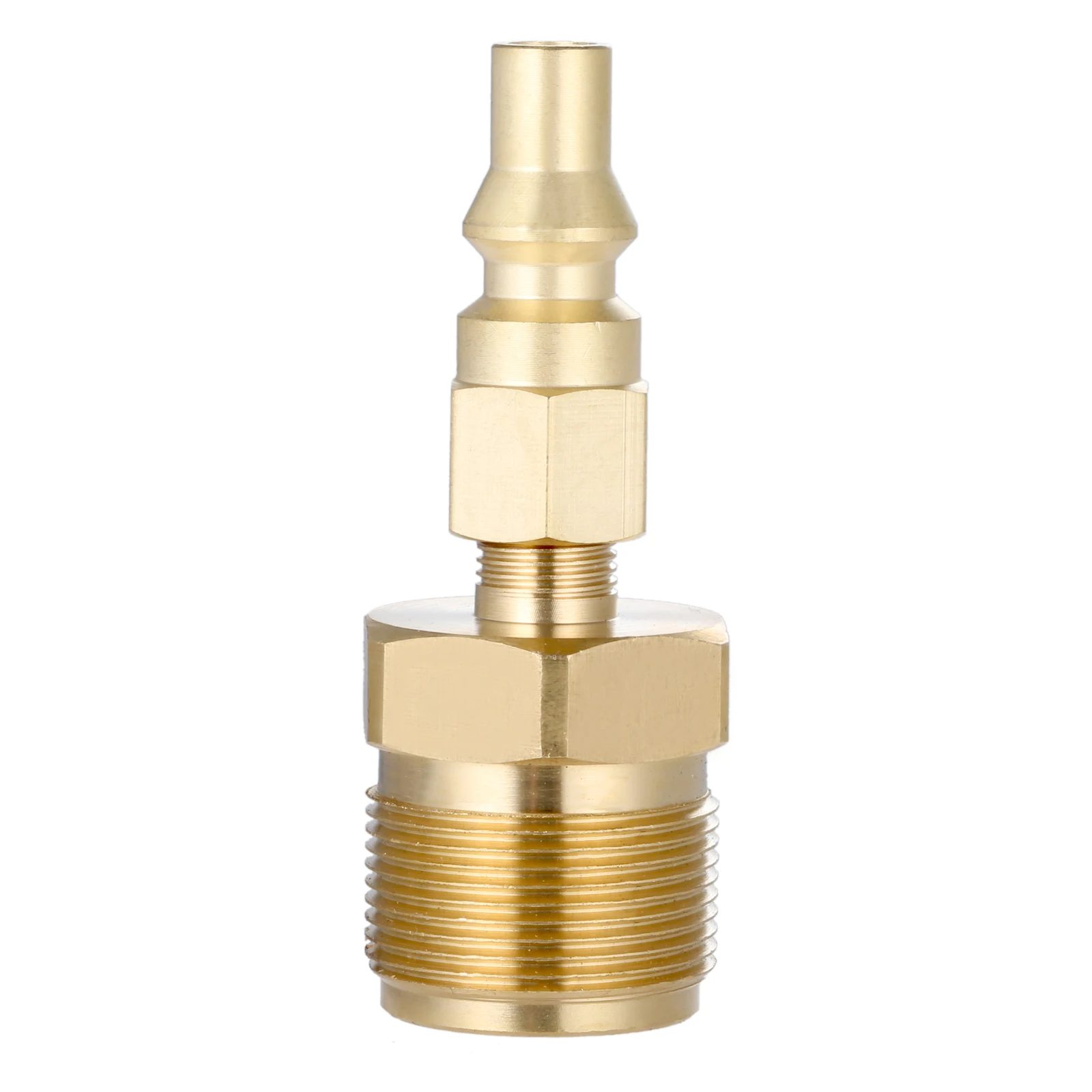

1/4" Quick Connect Disconnect Plug with 1 Bottle Tank Propane Adapter Low Pressure Plug Convert for BBQ Grill, Heater