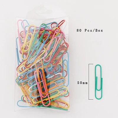 

Металлические скрепки TUTU 80 шт.