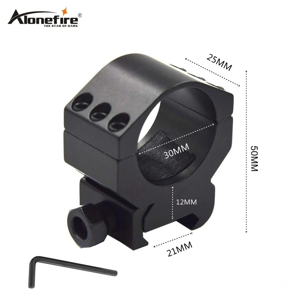 Alonefire M31 30 мм кольцо с низким Пикатинни 21 планка Вивера страйкбольная винтовка