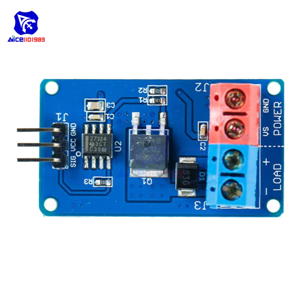 Модуль переключателя MOSFET с высоким током двигатель постоянного тока драйвер