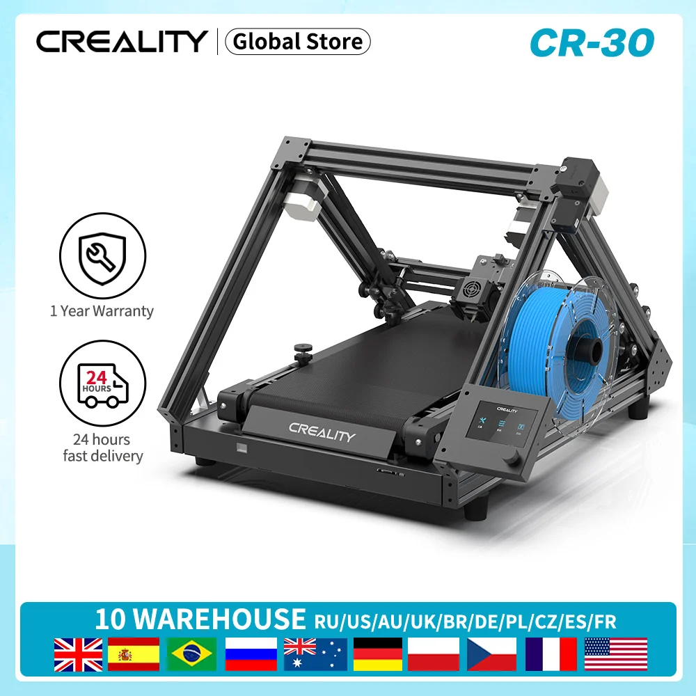 CREALITY 3dprintmill-impresora 3D, CR-30, Infinite, eje Z
