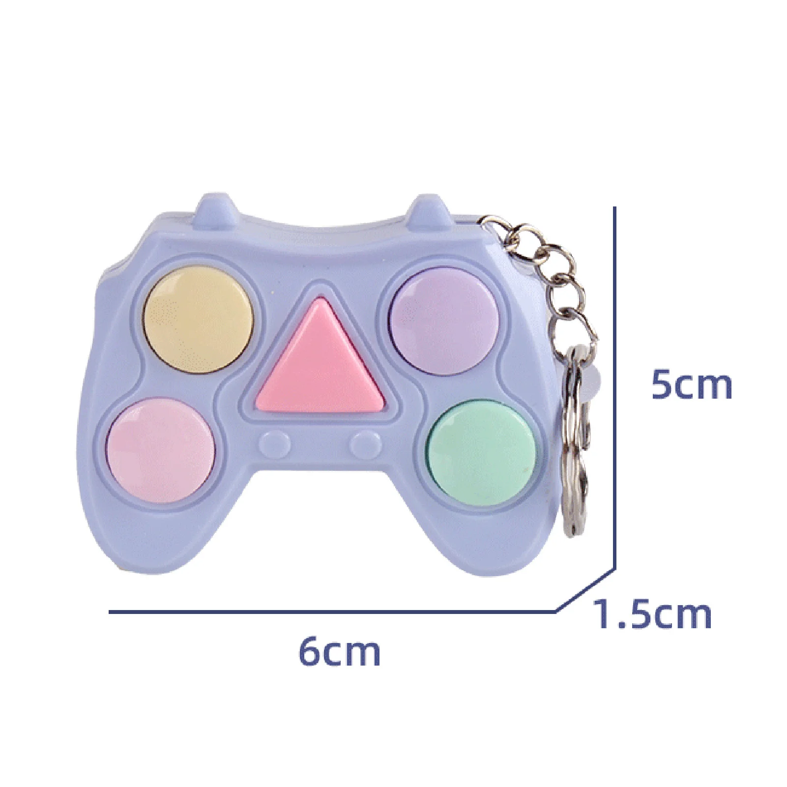 

Kawaii fidget toys popit mini handle key game memory games for adult children handle memory training gadget cube maze