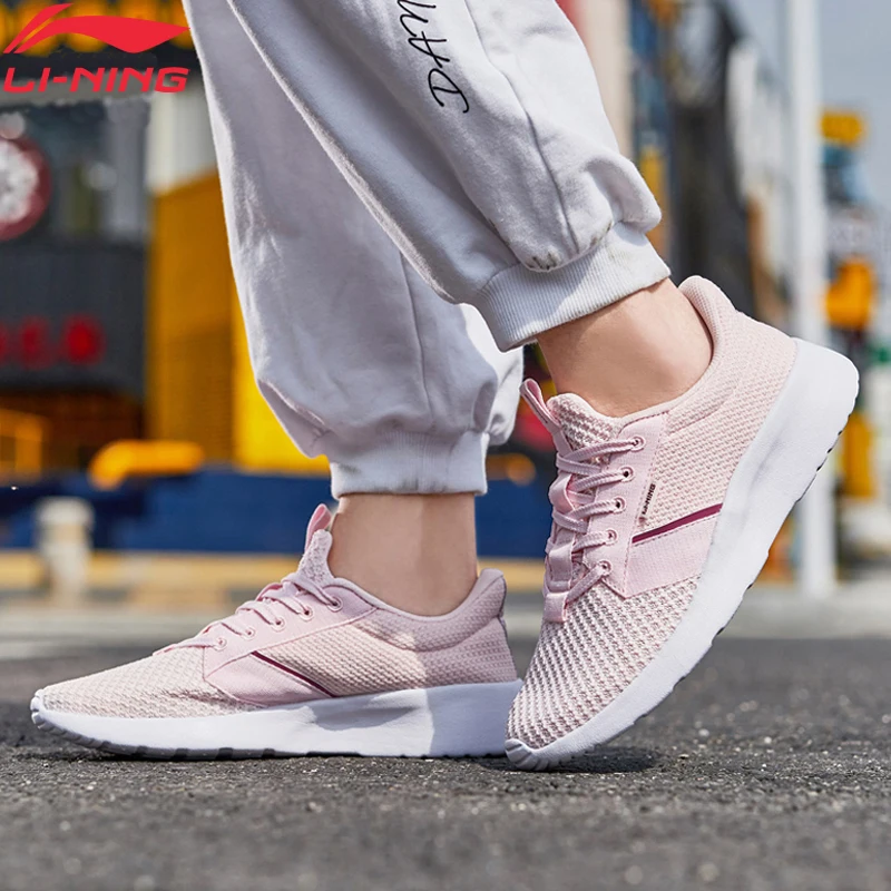 Женские кроссовки для фитнеса Li Ning базовая мягкая обувь с дышащей подкладкой