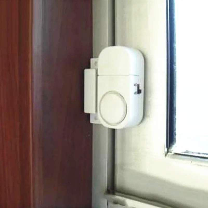

1PC Door Window Sensor Wireless Burglar 90bp Alarm Magnetic Home Longer System Entry Burglar Security Battery Device Safety Home