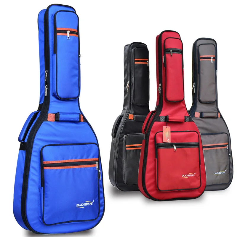 Guitar Case 41 Inch 42 Inch Waterproof Backpack Oxford Flannel Thick Guitar Bag Factory Wholesale Customize Guitar Bags enlarge