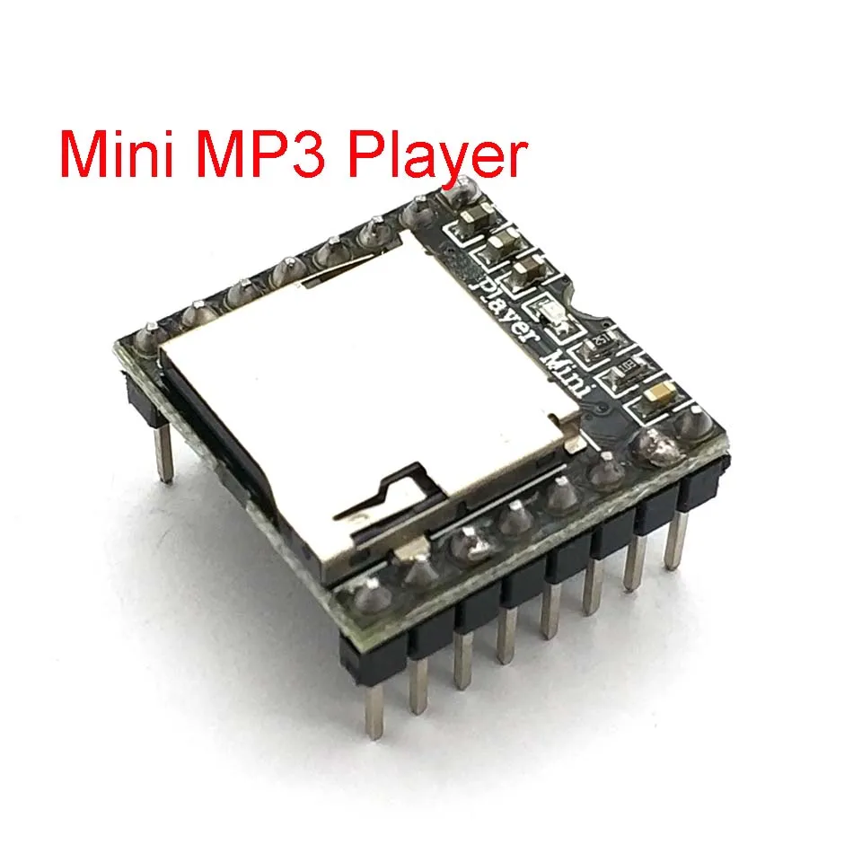 Плата декодирования голоса DFPlayer для Arduino UNO мини модуль MP3-плеера TF-карта usb-диск