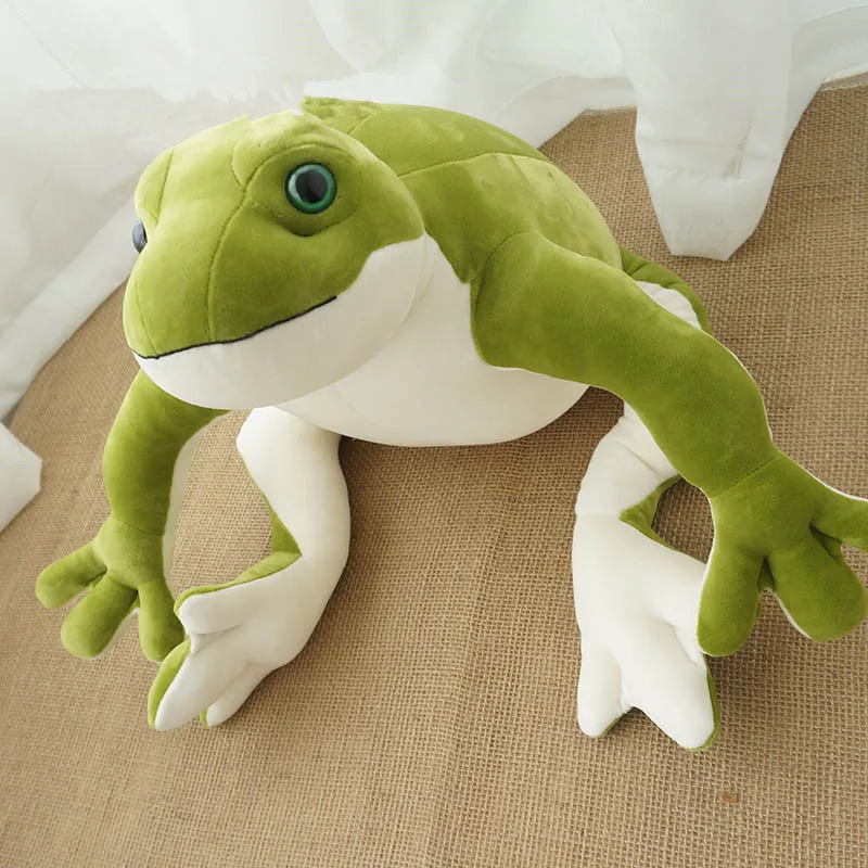 Dorimytrader Новая симпатичная мягкая 70cm большая животная игрушка лягушки 28 ''