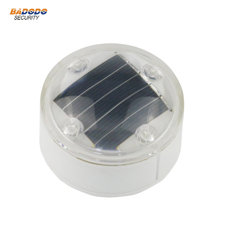 IP68 водонепроницаемый пластиковый корпус Светодиодный светильник на солнечных