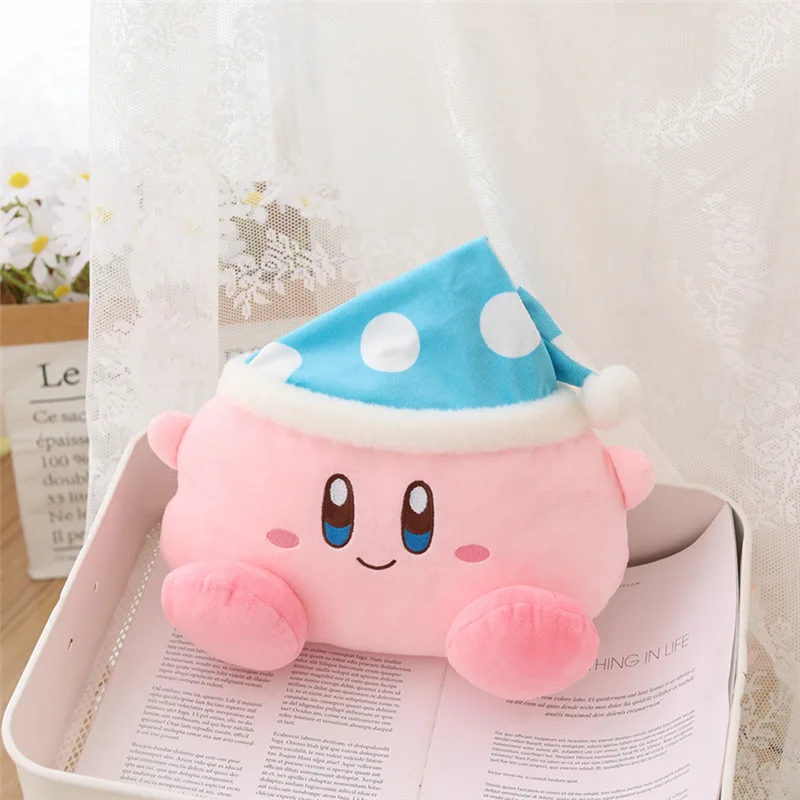 

JY Cute Soft Dot Nightcap Plush Car Neck Pillow Cushion Two Sizes Girl Gift WJ03