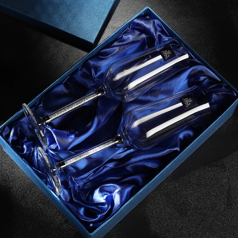 Европейский роскошный хрустальный алмаз Кубок шампанского бокал для вина