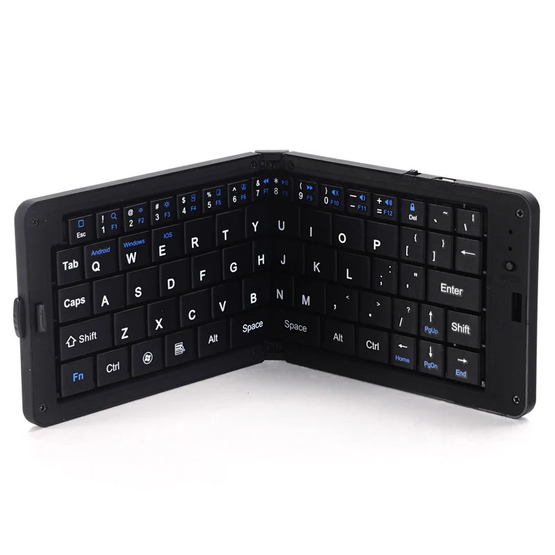 Basix клавиатура bluetooth беспроводная клавиатура 68 клавиш складные клавиатуры Bluetooth 3,0 клавиатуры для windows Android IOS планшет