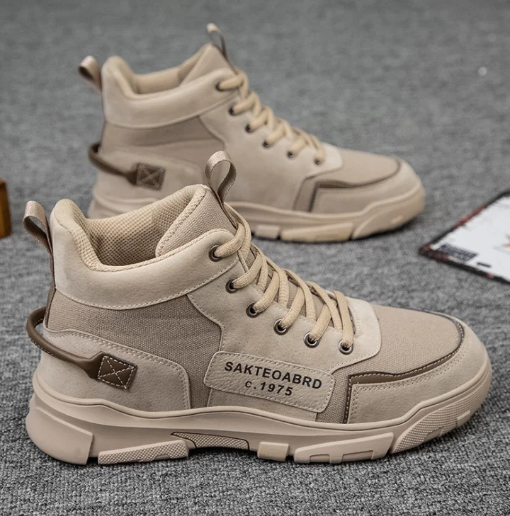 

Spring autumn Men's Martens British style work boots