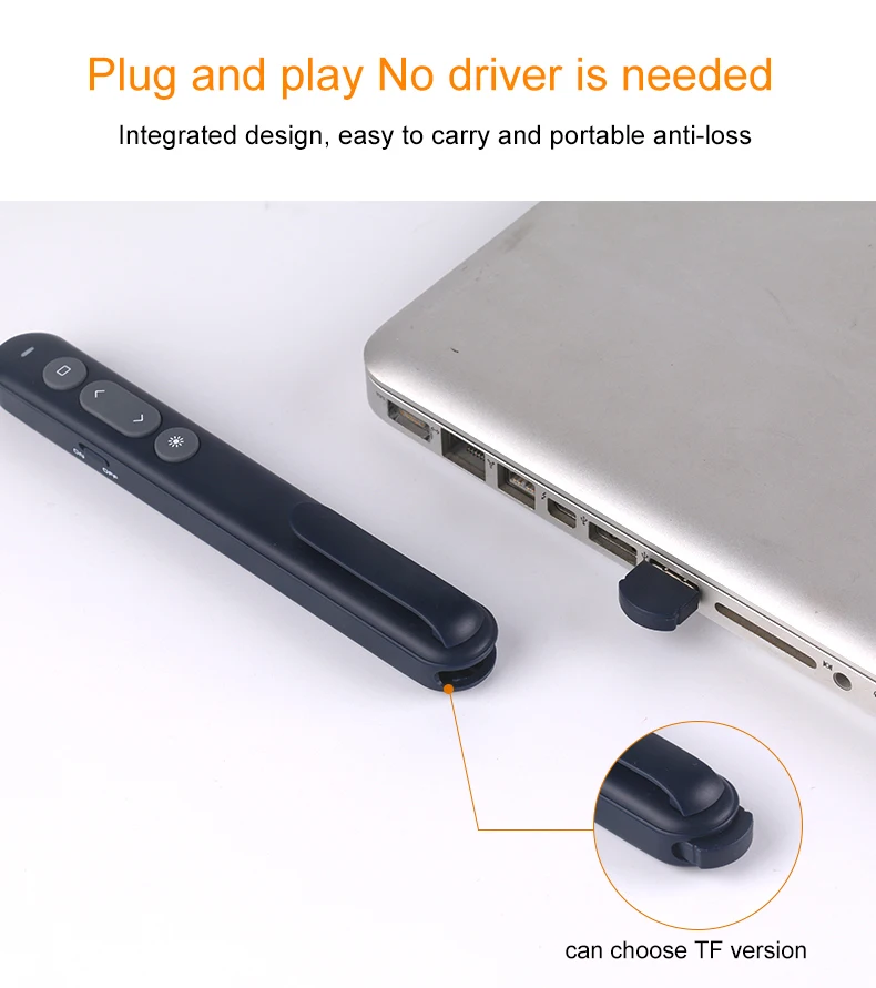 Беспроводная ручка указка ThundeaL 2 4 г для Windows/Linux/Mac OS|Пульты ДУ| |