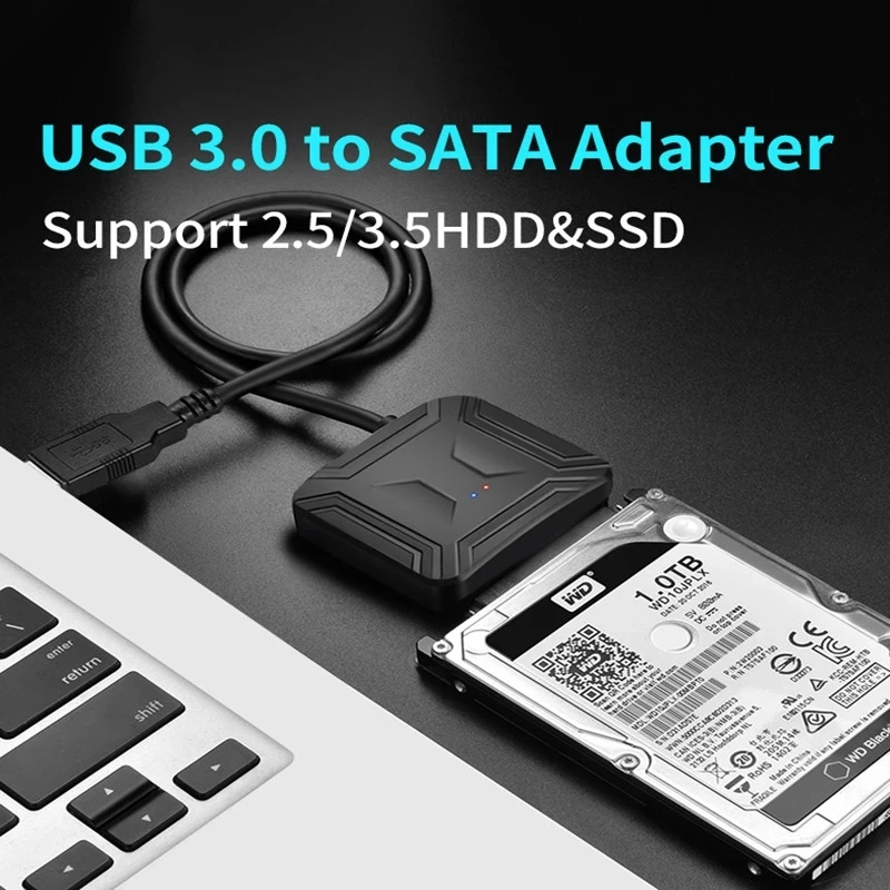 

SATA USB Adapter USB 3.0 3.1 to Sata 3 Cable Converter Cabo For 2.5 3.5 HDD SSD Hard Disk Drive Sata to USB Adapter