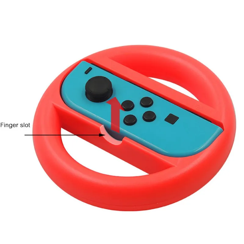 Держатель ручки рулевого колеса из АБС пластика с левой и правой рукояткой Joycon