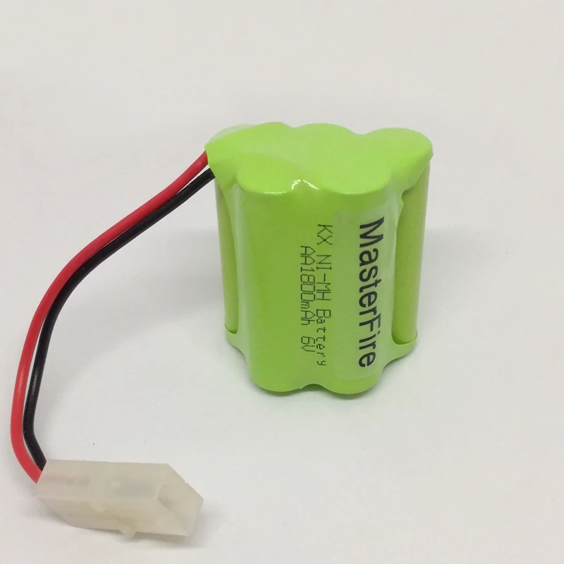 MasterFire 2 упак./лот Новый 6V AA 1800mAh Ni MH аккумулятор перезаряжаемые NiMH батареи с