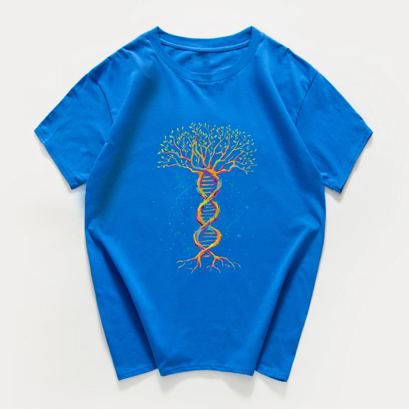 Geek Gene tree, новинка, саркастическая забавная футболка для мужчин, научная химия, биология, география, уличная футболка классная футболка, homme