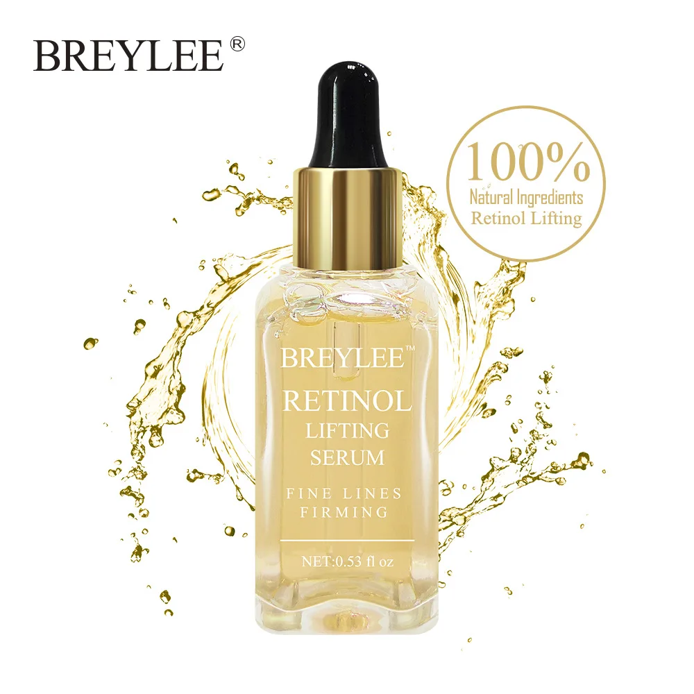 

BREYLEE Retinol Serum 15ml Black Head Deep Cleansing Oil Control Pore Cleanser Mask Face Skin Care