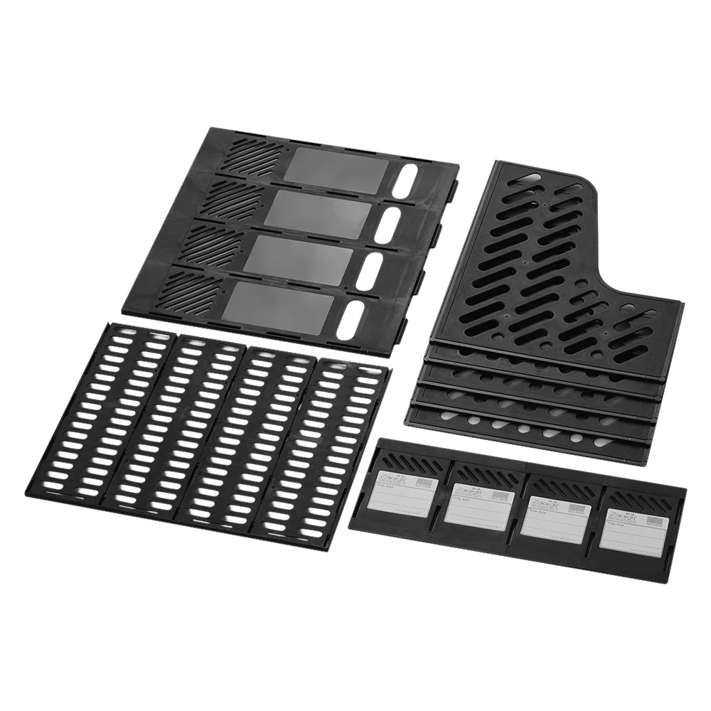 Пластиковый держатель для документов стойка хранения 4 секций органайзер