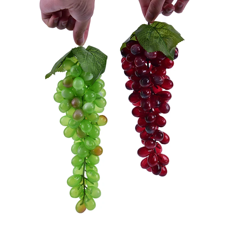 Искусственные фрукты DIY искусственный виноград пластиковые искусственные для