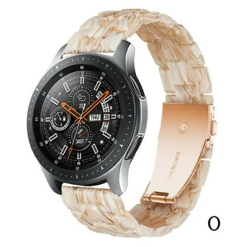 O Быстросъемный резиновый ремешок для часов для samsung Galaxy Watch S3/S2 Galaxy 42 мм/46 мм/gear S3/S2/Active Ticwatch 2/E - Цвет ремешка: O