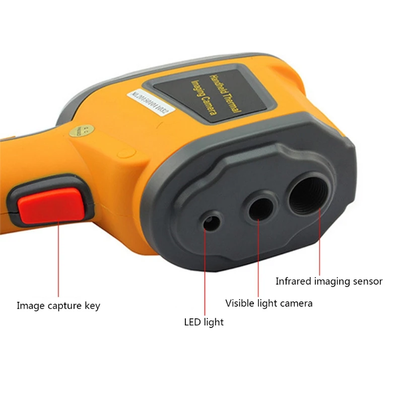 

HT-02 Handheld IR Thermal Imaging Camera Digital Display High Infrared Image Resolution Thermal Imager