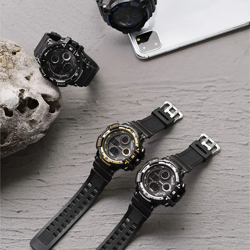 

ChildrenS Watches Waterproof Luminous Alarm Clock Electronic Kids Watches