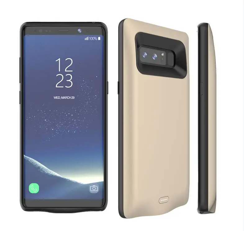 For Galaxy Note 8 UL 5000/5500 мАч чехол для аккумулятора для Galaxy Note 9 Внешний Аккумулятор Чехол для зарядки для samsung Galaxy Note 8 9 чехол для зарядного устройства - Цвет: For Galaxy Note 8