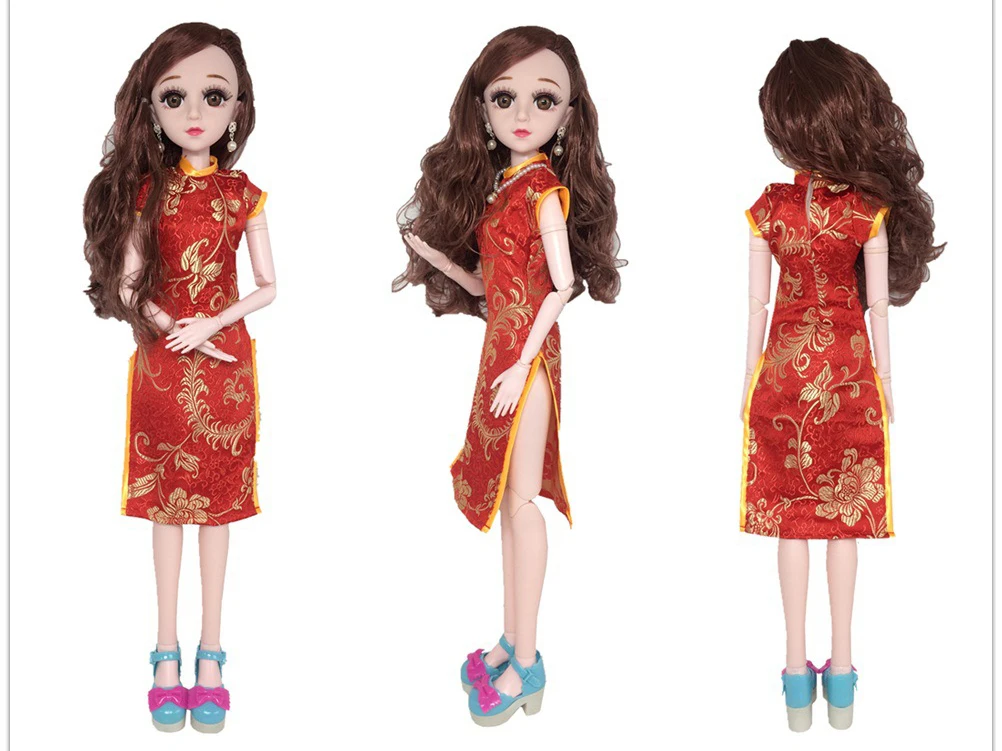 BJD аксессуары, Одежда для кукол, платье для девочек, подходит для 60 см, 1/3, BJD кукла, модная плиссированная юбка, одежда для студентов, Подарочные игрушки