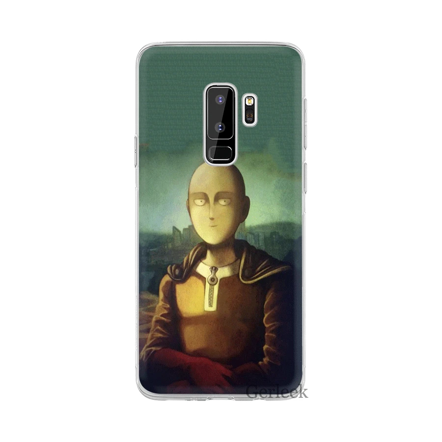 Мобильный телефон чехол для Samsung Galaxy J1 J2 J7 J5 J6 J3 Prime жесткий Защита One Punch-Man |