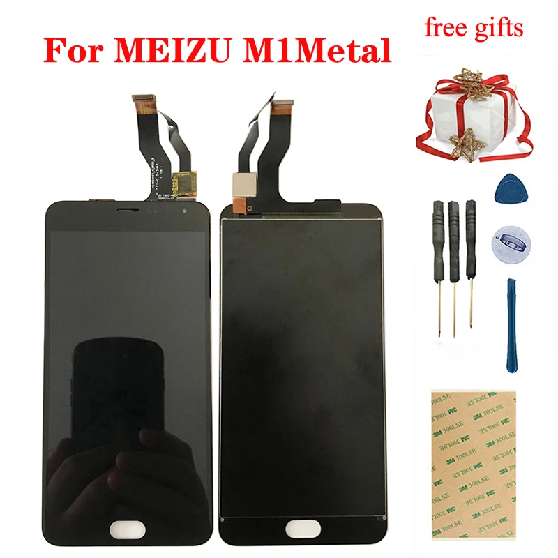 Металлический сенсорный ЖК-экран для MEIZU M1 дигитайзер сенсорная панель и