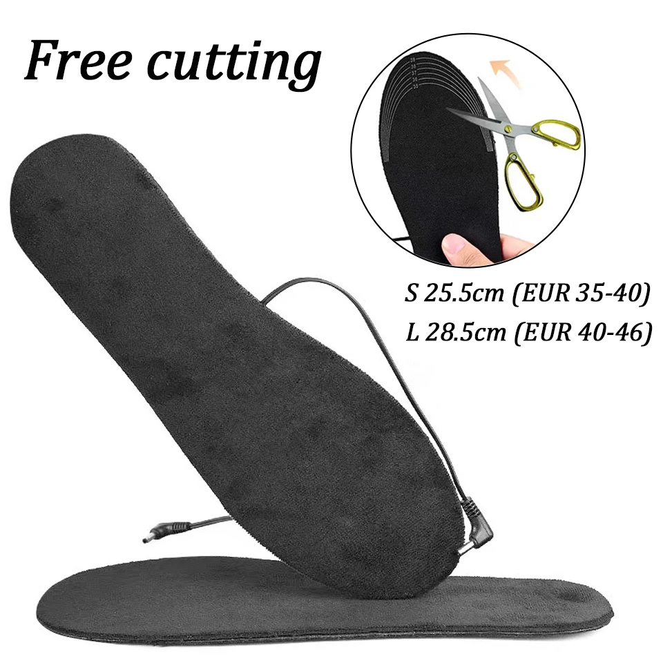 

Heated Shoe Insoles USB Insole Feet Warm Sock Pad Electrically Heater Insoles Washable Warm Thermal Insoles for man and women
