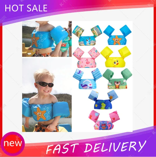 Baby Float Arm Sleeve Floating Ring Safe Life Jacket Buoyancy Vest Kid Swimming Equipment Armbands Swim Foam Pool Toys Life Vest swimming ring children s pool arm ring kids safety swimming life jacket vest swimming vest child buoyancy vest baby buoy float