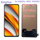 100% протестирован для Xiaomi POCO F3 Xiaomi 11i 11X 11Xpro, сменный ЖК-дисплей Redmi K40 Pro, экран в сборе