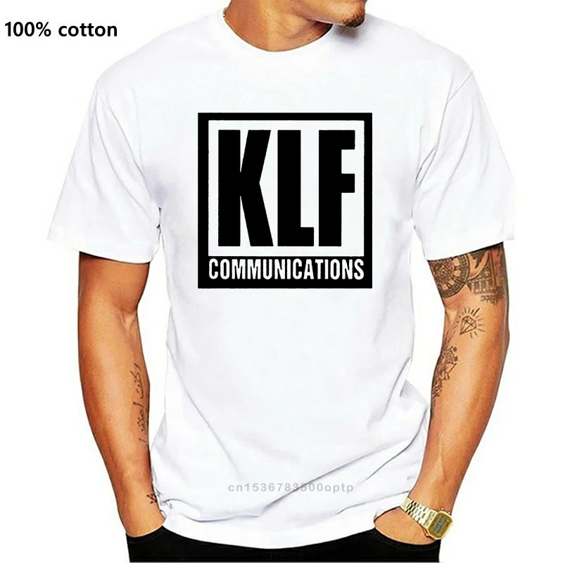 

New Klf Communications T-Shirt 90'S Rock Band Classic Retro Men'S Unisex Top S - Xxl Round Neck Tee Shirt