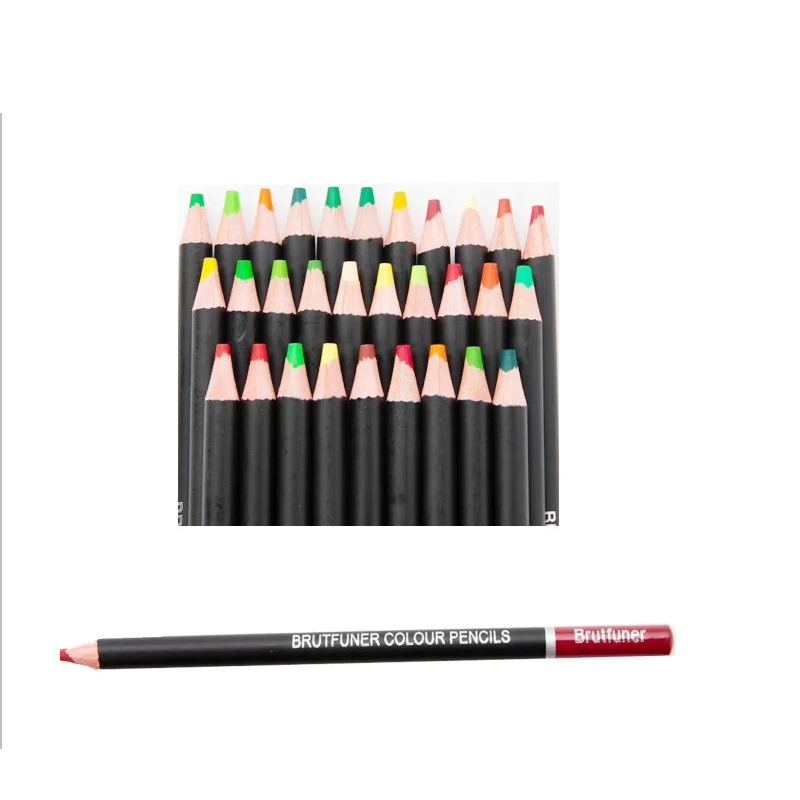 Brutfuner 72/120/180 Цвет поверхность специальное масло для карандашей комплект жестяная