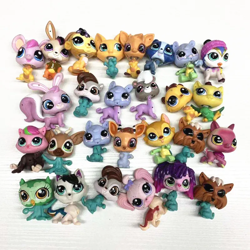 10-20 шт lps игрушка-фигурка для питомца маленьких детей милый маленький зоомагазин