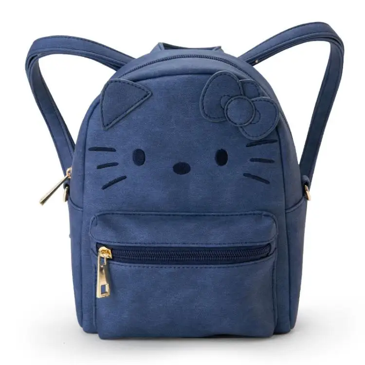 Новый hello kitty сумка на плечо Гладкий минималистичный милый рюкзак для девочек