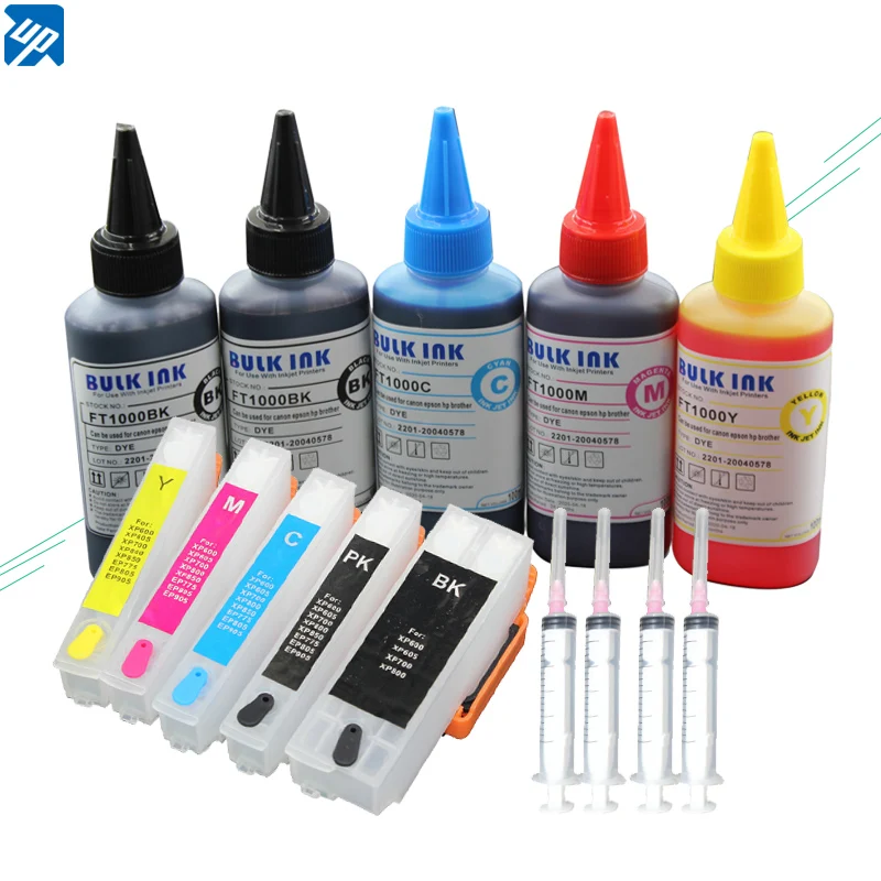 Многоразовый чернильный картридж 33 33XL для Epson XP 900 540 7100 830 630 530 640 с чернилами 500