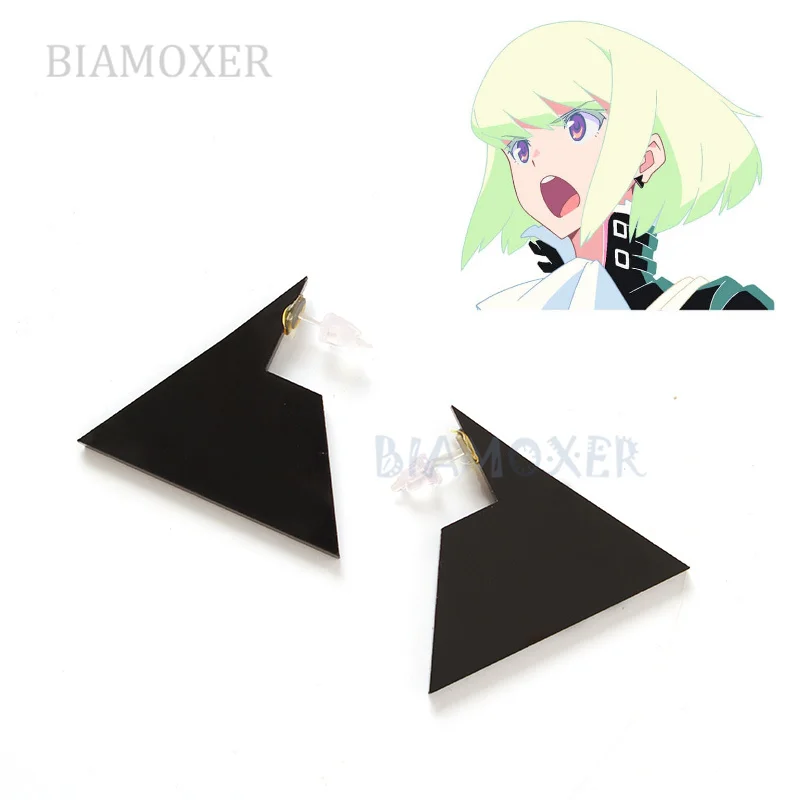 Парик для косплея PROMARE Lio Fotia серьги костюма сумасшедшего борниша термостойкие