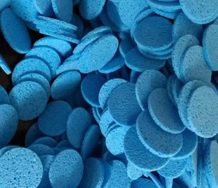 

500pcs Wood Pulp Sponge Cellulose Compress Cosmetic Puff Facial Washing Sponge Face Care Cleansing Makeup Remover Tools #31654