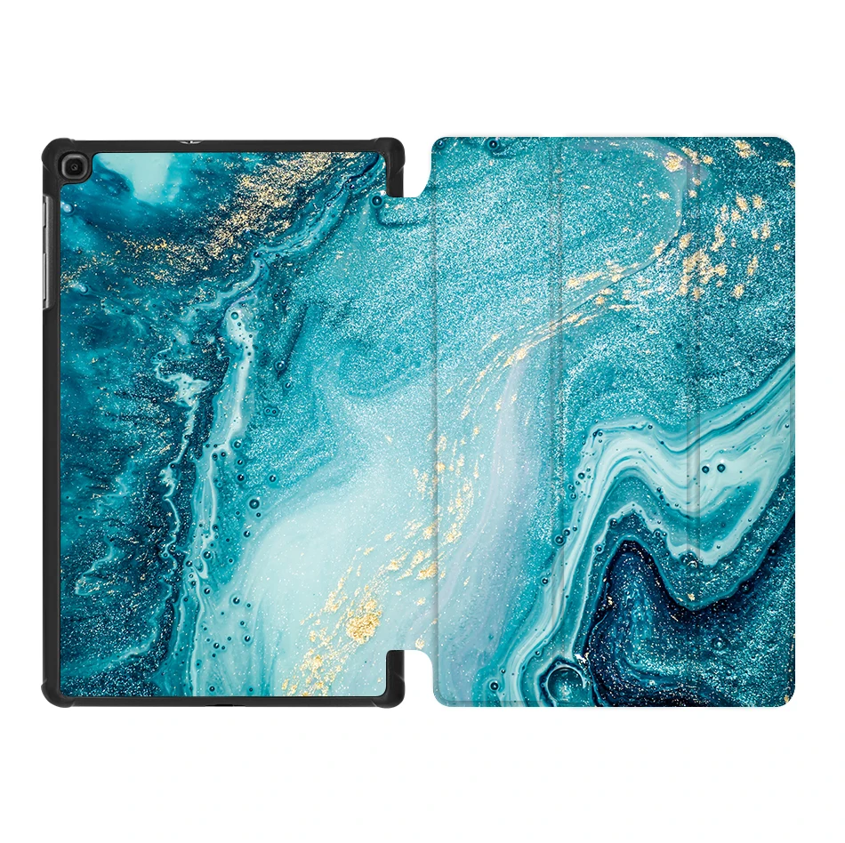 SS03 Чехол MTT для samsung Galaxy Tab A, 10,1 дюймов, SM-T510, T515, с мраморным принтом, тонкий, из искусственной кожи, откидной, откидной, с подставкой, чехол для планшета - Цвет: SS03