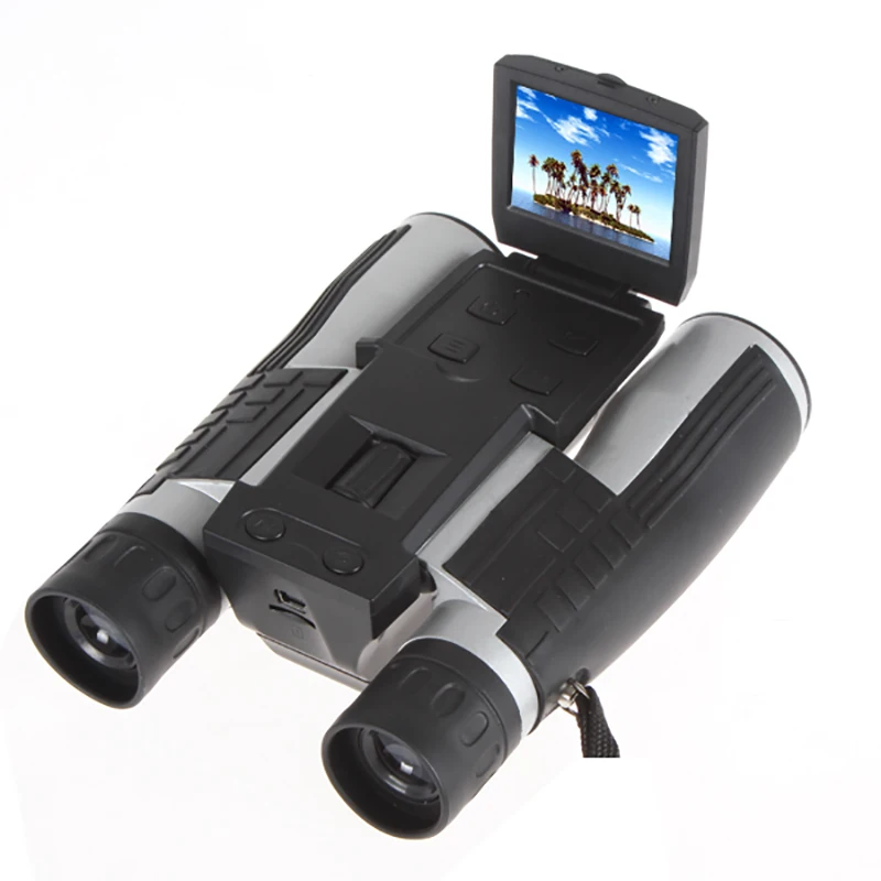 12x32 HD 1080p бинокль цифровая камера 5MP CMOS, USB бинокулярный телескоп 2,0 ''экран зум телескоп видеокамера запись видео