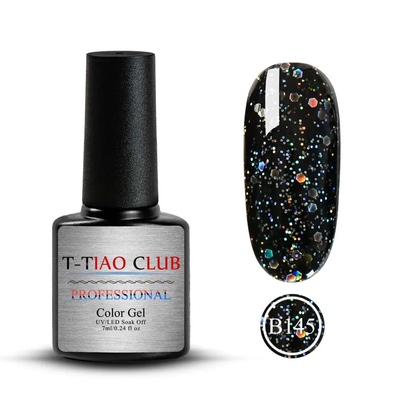 M30573 T-TIAO CLUB Набор гель-лаков для ногтей замочить от маникюра верхнее Базовое покрытие УФ гель лак Полупостоянный дизайн ногтей маникюрный лак - Цвет: M30573