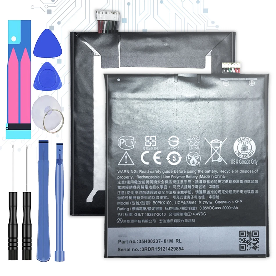 Оригинальный аккумулятор Kikiss BOPKX100 для HTC Desire 626 D626W D626T 626G 626S D262W D262D A32 емкостью 2000