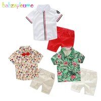 fashion kids boys clothes cotton shirt ripped shorts pant children clothing gentleman suits toddler baby sport 2 7years bc1190