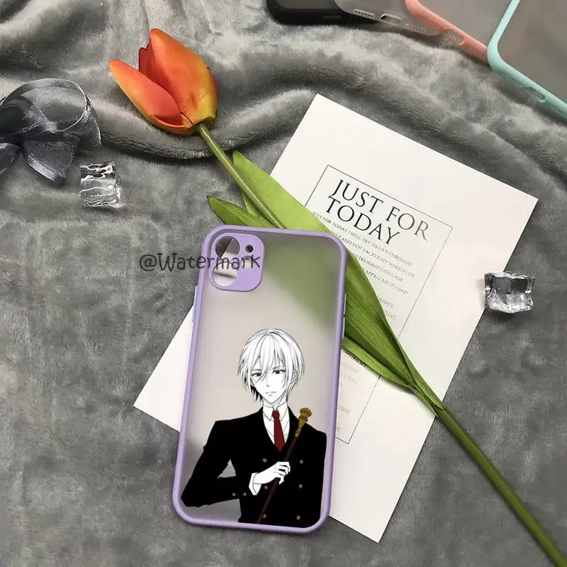 Чехол для телефона Moriarty The Patriot Anime IPhone 7 8 Plus Xr X Xs 11 12 13 Pro Max Фиолетовый матовый