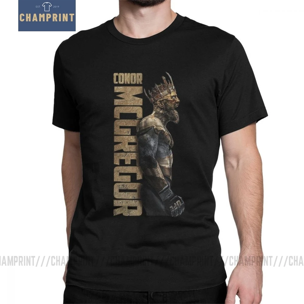 Мужская боксерская футболка Conor Mcgregor удивительная с короткими рукавами топы